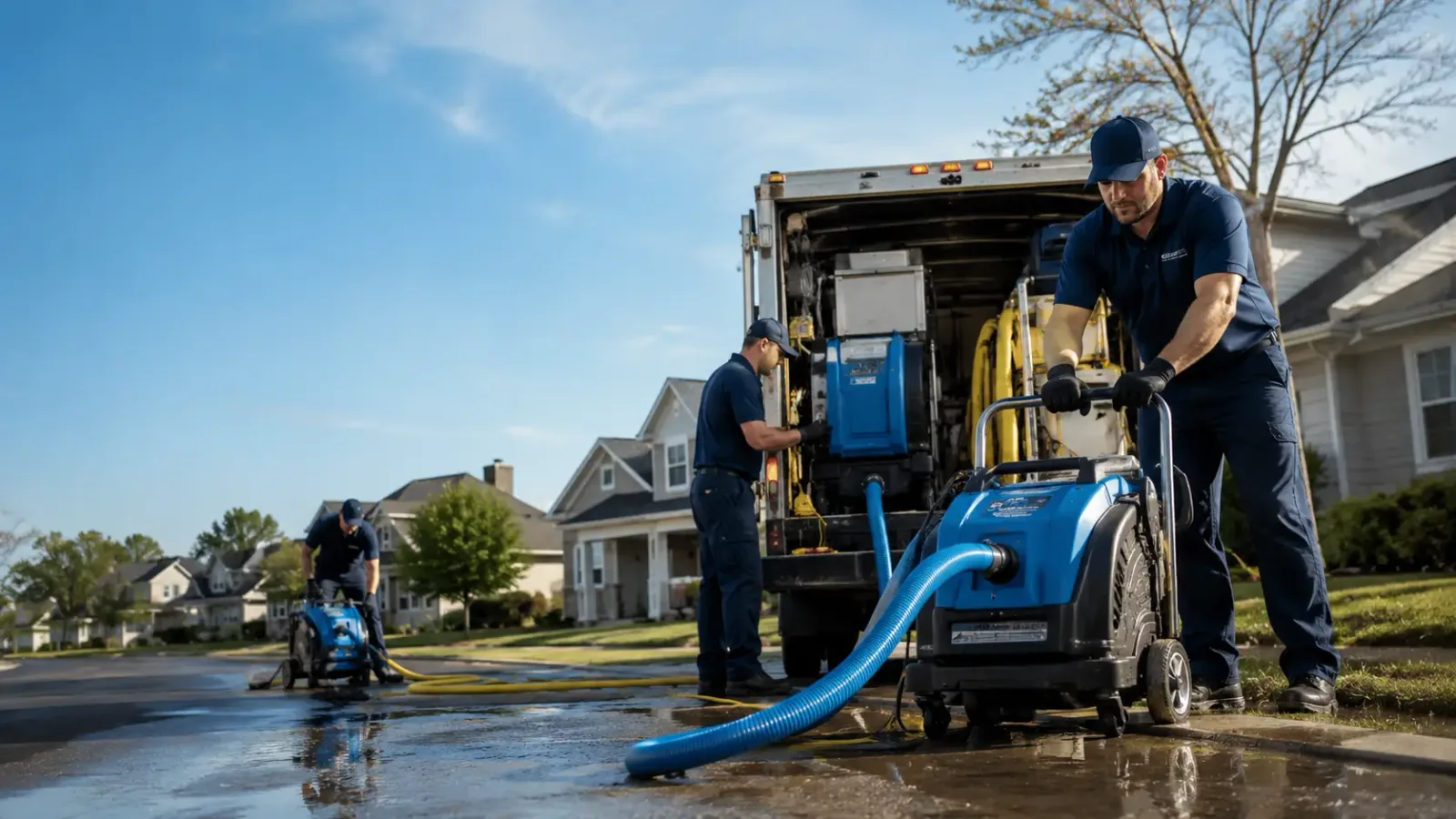 Flood Damage Cleanup in Remus, MI